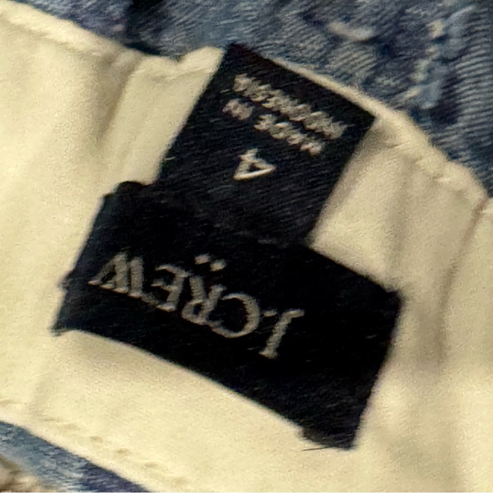 J. Crew Chambray Blue Women's Shorts - Picture 5 of 7